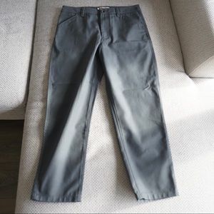 Acne Studios straight leg cropped trousers